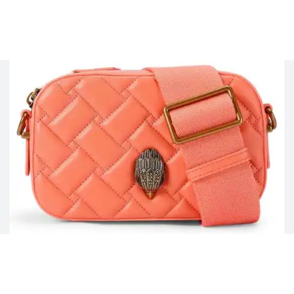 Kurt Geiger small Kensington Quilted Leather Camera Bag - Picture 1 of 5